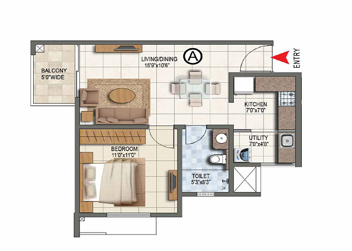 Penthouse Floor Plan